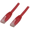 Deltaco TP-615R, 15 m, Cat6, U/UTP (UTP), RJ-45, RJ-45, raudonas