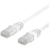 Deltaco TP-61V-50P, 1 m, Cat6, U/UTP (UTP), RJ-45, RJ-45, Baltas