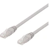 Deltaco DELTACO TP-65AU - Patchkabel - RJ-45 (han) til RJ-45 (han) - 5 m - UTP - CAT 6a - halogenfri - grå