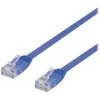 Deltaco TP-65B-FL, 5 m, Cat6, U/UTP (UTP), RJ-45, RJ-45, Mėlynas