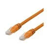 Deltaco TP-65ORAU, 5 m, Cat6a, U/UTP (UTP), RJ-45, RJ-45, oranžinis