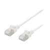 DELTACO U/FTP Cat6a jungiamasis kabelis, plonas, 3,8 mm skersmens, 2 m, baltas