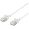 DELTACO U/FTP Cat6a jungiamasis kabelis, plonas, 3,8 mm skersmens, 5 m, baltas