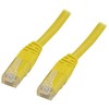 Deltaco TP-603GL, 0,3 m, Cat6, U/UTP (UTP), RJ-45, RJ-45, Geltonas