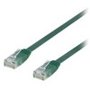 Deltaco U/UTP Cat6 jungiamasis kabelis, plokščias, 1,5 m, 250 MHz, žalias