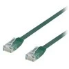 Deltaco TP-61G-FL, 1 m, Cat6, U/UTP (UTP), RJ-45, RJ-45, Žalias
