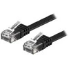 Deltaco TP-65S-FL, 5 m, Cat6, U/UTP (UTP), RJ-45, RJ-45, juodas