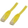 Deltaco TP-607GL, 0,75 m, Cat6, U/UTP (UTP), RJ-45, RJ-45, Geltonas