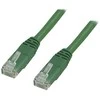 Deltaco TP-610G, 10 m, Cat6, U/UTP (UTP), RJ-45, RJ-45, Žalias