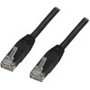 Deltaco TP-635S, 3,5 m, Cat6, U/UTP (UTP), RJ-45, RJ-45, juodas