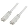 Deltaco TP-635V, 3,5 m, Cat6, U/UTP (UTP), RJ-45, RJ-45, baltas
