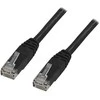 Deltaco TP-607S, 0,75 m, Cat6, U/UTP (UTP), RJ-45, RJ-45, juodas