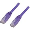 Deltaco TP-63P, 3 m, Cat6, RJ-45, RJ-45, violetinis