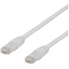 DELTACO U/UTP Cat6a jungiamasis kabelis, 15 m, 500 MHz, LSZH, baltas