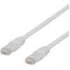 DELTACO U/UTP Cat6a jungiamasis kabelis, 7 m, 500 MHz, LSZH, baltas