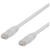 Deltaco TP-62VAU, 2 m, Cat6a, U/UTP (UTP), RJ-45, RJ-45, baltas