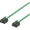 Kabelis DELTACO U / UTP Cat6a, 1m, 500MHz, žalias / UUTP-2022
