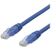 DELTACO U / UTP Cat6a patch kabelis, 0.3m, 500MHz, Delta-certified, LSZH, mėlynas TP-603BAU