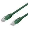 U/UTP Cat6a kabelis DELTACO, LSZH, 0,5 m, žalias / TP-60GAU