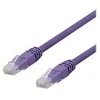 DELTACO U/UTP Cat6a jungiamasis kabelis, LSZH, 1,5 m, violetinis