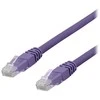 DELTACO U/UTP Cat6a jungiamasis kabelis, LSZH, 2m, violetinis