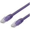 DELTACO U/UTP Cat6a jungiamasis kabelis, LSZH, 3m, violetinis