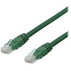 DELTACO - Tinklo kabelis - RJ-45 (patinas) į RJ-45 (patinas) - 3 m - UTP - CAT 6a - be halogenų, presuotas - žalia