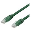 Deltaco TP-65GAU - Tinklo kabelis - RJ-45 (patinas) prie RJ-45 (patinas) - 5 m - UTP - CAT 6a - be halogenų, presuotas - žalias