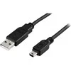 Kabelis DELTACO USB 2.0, 3m, juodas / USB-27S