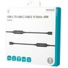 Kabelis DELTACO USB-C C-C aktyvus, 10Gbps, 3A, 3m / 1902002