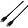 Kabelis DELTACO USB-C C-C, aktyvus, 10Gbps, 3A, 5m / 1902003