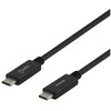 Kabelis DELTACO USB-C – USB-C, 0,5 m, USB 3.1 Gen 2 / USBC-1401M