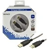 Kabelis DELTACO USB 2.0 "A-A", 2.0m, baltas-juodas / USB2-8-K