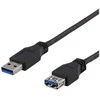 DELTACO USB 3.1 Gen1 prailginimo kabelis, 3 m, USB-A male į USB-A female/ USB3-243