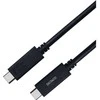 Kabelis DELTACO USB4 gen3, USB-C - USB-C, 5A EPR, juoda, 0,8m / USBC-4008M