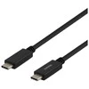 DELTACO USB 2.0 kabelis, C tipas - C tipas, 2m, juodas USBC-2002M