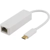 Adapteriai DELTACO 1xRJ45, 1xUSB 3.1, baltas/ USBC-GIGA1
