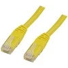 Deltaco TP-615GL, 15 m, Cat6, U/UTP (UTP), RJ-45, RJ-45, Geltonas