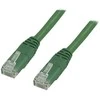 DELTACO UTP Cat6 patchkabel, LSZH, 0.5m, grön