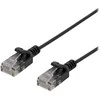 Deltaco UUTP-1400, 0,5 m, Cat6, U/FTP (STP), RJ-45, RJ-45, juodas
