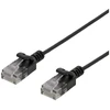 Deltaco UUTP-1401, 1 m, Cat6, U/FTP (STP), RJ-45, RJ-45, Juodas