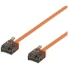 Deltaco UUTP-2024, 1 m, Cat6a, U/UTP (UTP), RJ-45, RJ-45, Oranžinis