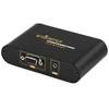 Deltaco Alcasa VGA-HDMI, Juoda, VGA (D-Sub), HDMI