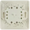 Neapsaugotas sieninis lizdas, skirtas montuoti į prietaiso korpusą, 2xRJ45, Krone terminalas, UTP, Cat6 DELTACO balta / VR-127