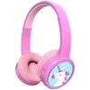 Ausinės dziecięce Bluetooth rožinė Denver BTH-106P