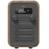 Denver DAB-48GREY, Asmeninis, Skaitmeninis, DAB+, FM, 2,5 W, 3,5 mm, Pilka, Medinis
