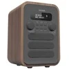 Denver DAB-48GREY, Asmeninis, Skaitmeninis, DAB+, FM, 2,5 W, 3,5 mm, Pilka, Medinis