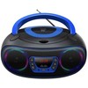 Denver TCL-212BT Mėlynas, 1.19 kg, Juodas, Mėlyna, Portable CD grotuvas