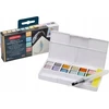 Derwent Metallic Watercolor Paint 12 Pan Palette -akvarellilajitelma