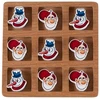 Kontext Det Gamle Apotek Tic Tac Toe, H 11.9 cm, W 11.9 cm, D 1.5 cm, 1/box, Natural, Julius (16001737)